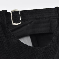 Fashion Corduroy All-matching Peaked Cap Men