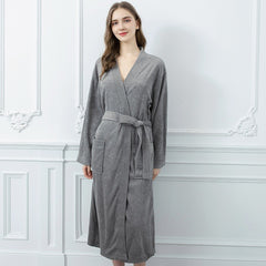 Four Seasons Towel Bathrobe Japanese And Korean Men's Bathrobe Beauty Salon Hotel Same Style Couple Cross-border