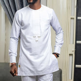 Not Hooded New African Men's Ethnic Suit