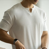 Solid Color Smooth Feeling Ice Silk Loose Sports Commuter Top