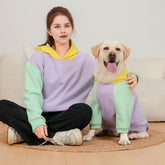 Pet Parent-Child Clothing Multicolor Hoodie Loose