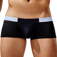 Professionelle atmungsaktive Mesh-Unterwäsche, Herren-Boxershorts in U-Form, eng anliegend