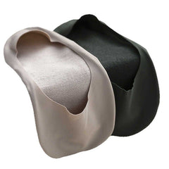 Men's Solid Color Sweat-absorbent Non-slip Pure Cotton Invisible Socks