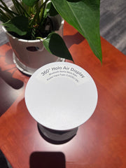 360-degree 3D Holographic Fan Bluetooth Speaker Advertising Machine Air Imaging Stereo Cylindrical Screen