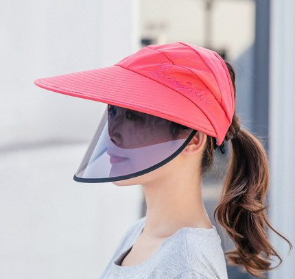 Anti-foam hat men and women sun hat sunscreen cap
