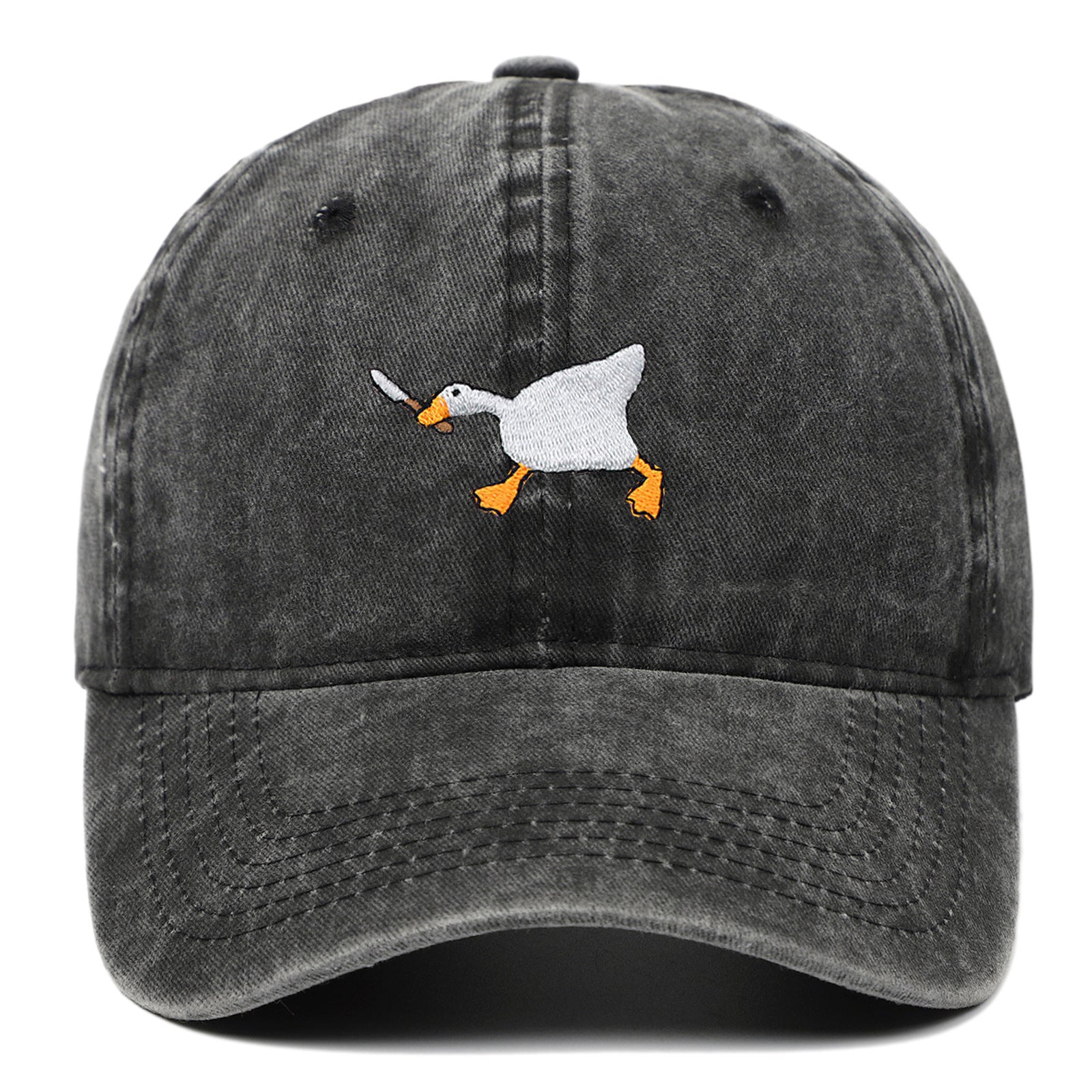 Funny Embroidery Baseball Cap Men Women Trendy All-match