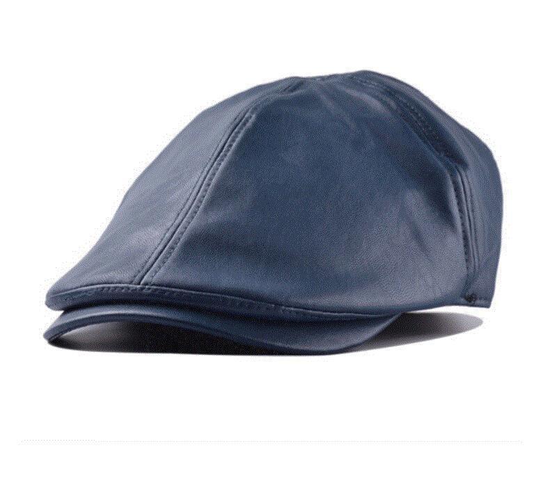 Vintage British Wind Leather Cap For Men And Women