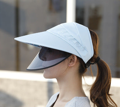 Anti-foam hat men and women sun hat sunscreen cap
