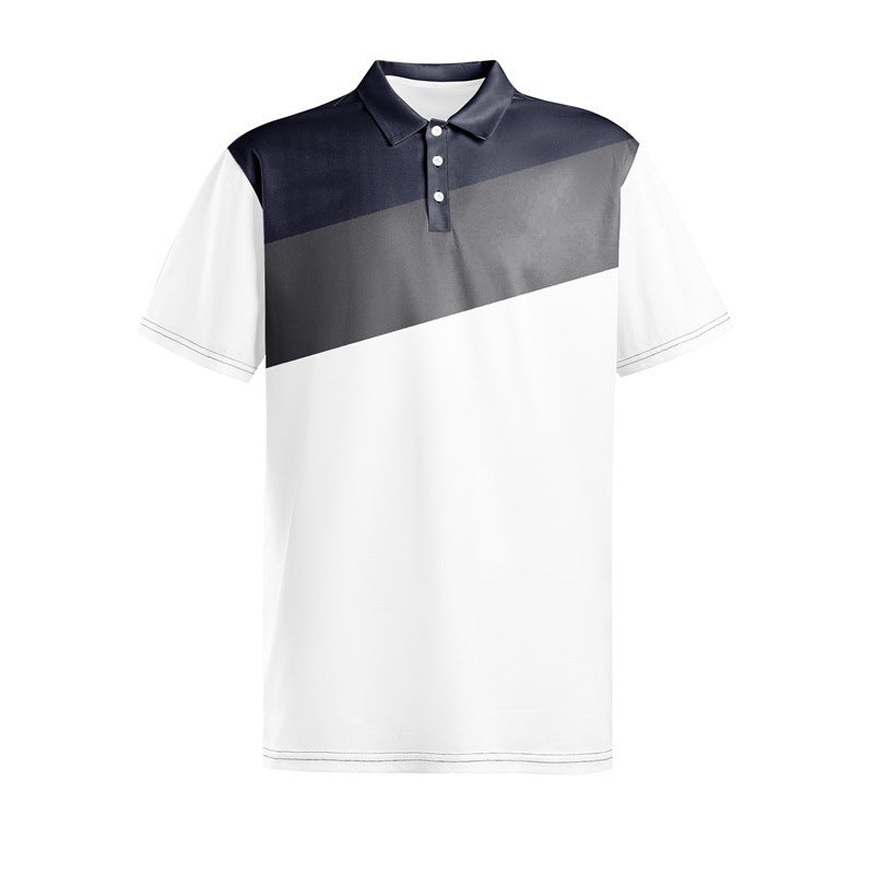 Men's 3D Digital Printing Short Sleeve
