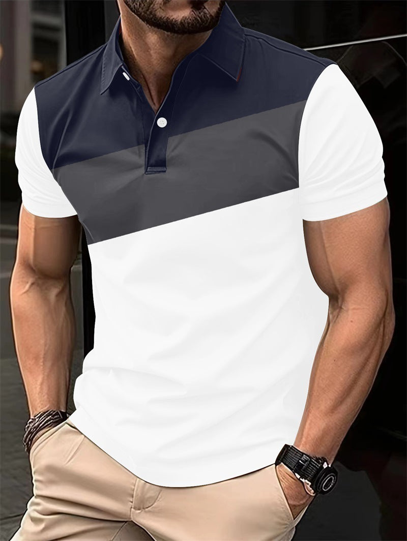 Men's 3D Digital Printing Short Sleeve