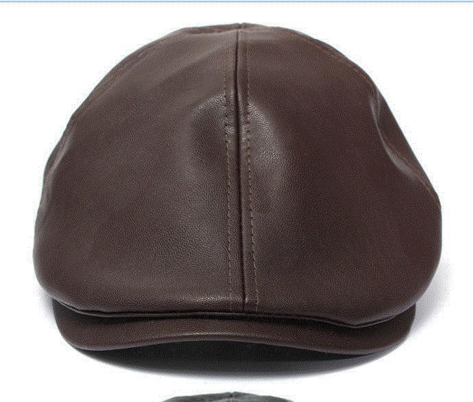 Vintage British Wind Leather Cap For Men And Women