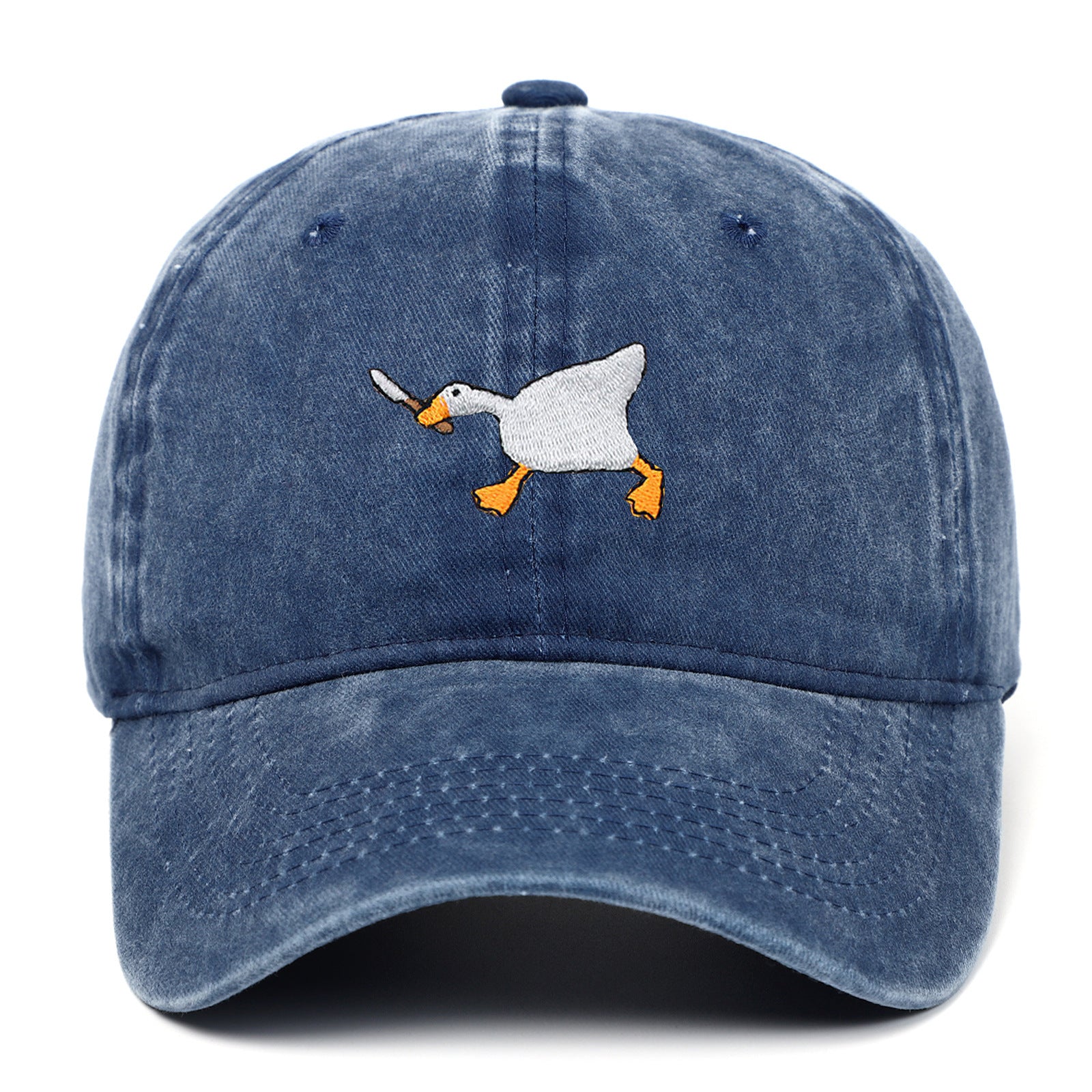 Funny Embroidery Baseball Cap Men Women Trendy All-match