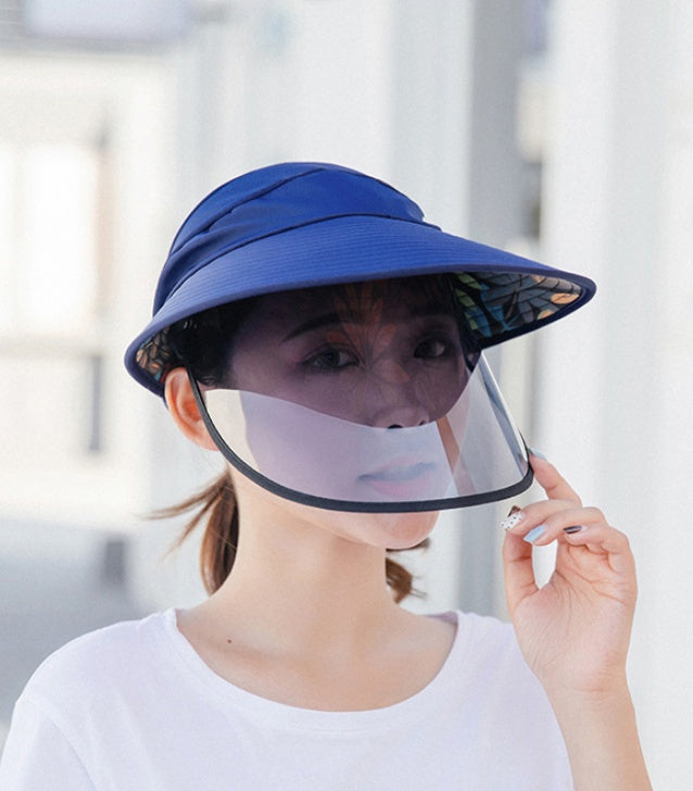 Anti-foam hat men and women sun hat sunscreen cap