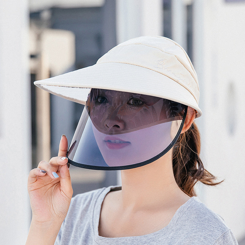 Anti-foam hat men and women sun hat sunscreen cap