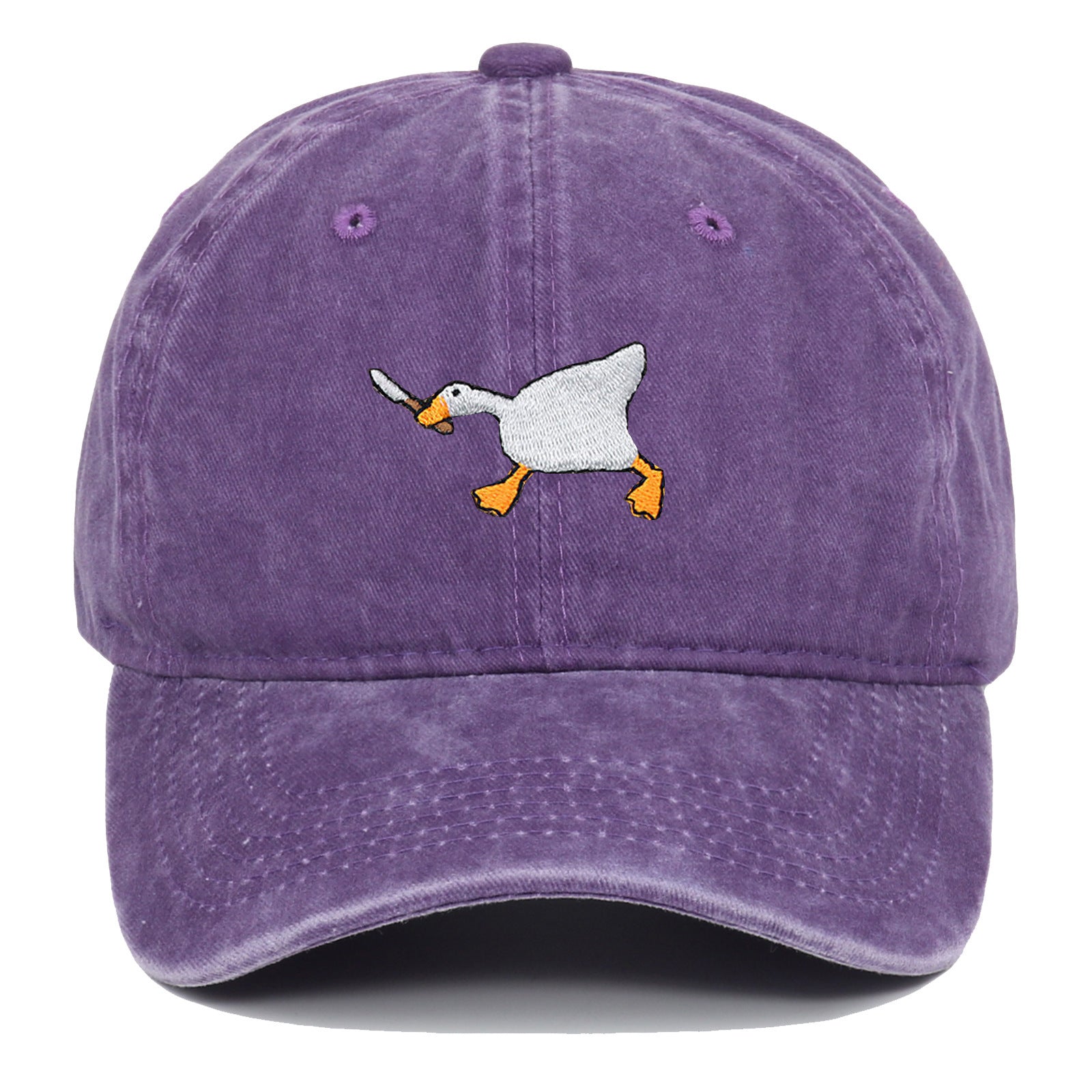 Funny Embroidery Baseball Cap Men Women Trendy All-match