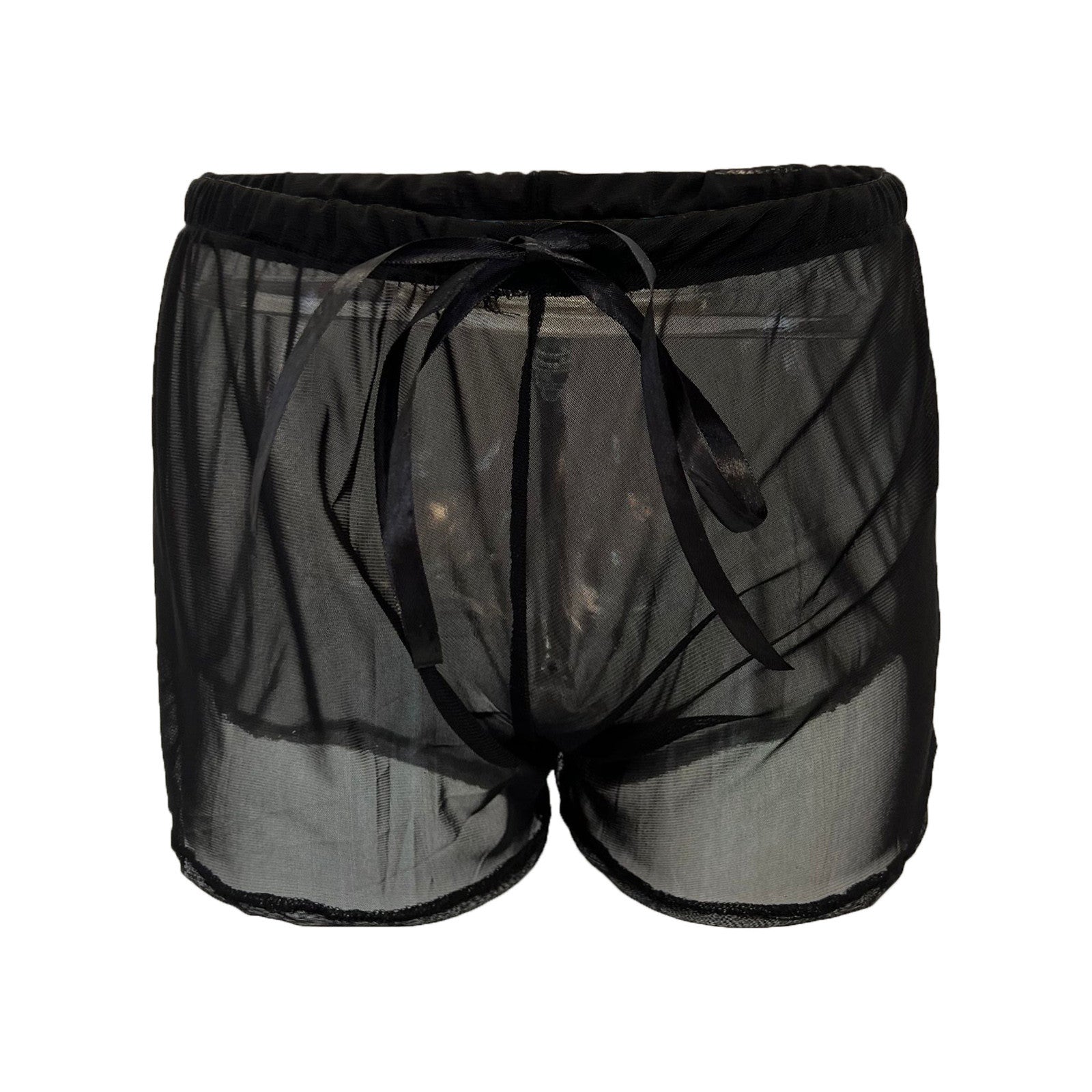 Summer New Women's Beach Mesh Swimsuit See-through Shorts