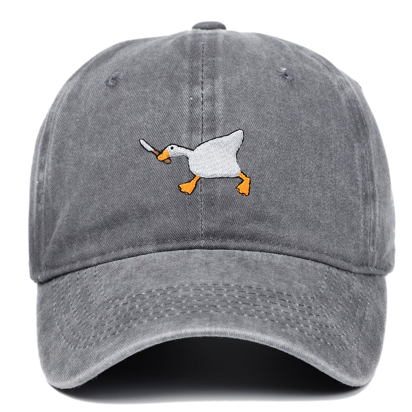 Funny Embroidery Baseball Cap Men Women Trendy All-match