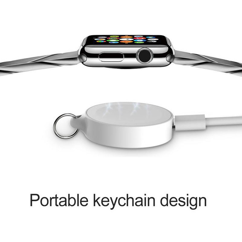 Suitable For Watch12345 Generation Watch Wireless Charger Portable Magnetic Keychain Watch Wireless Charger